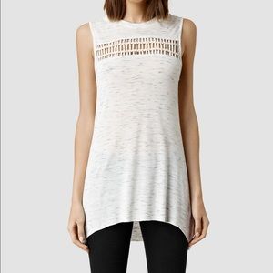 AllSaints Womens Simmo Tank - Size Small